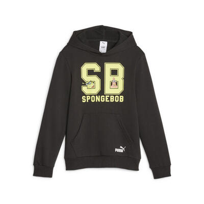 Felpa con cappuccio PUMA x SPONGEBOB SQUAREPANTS da ragazzi PUMA Black