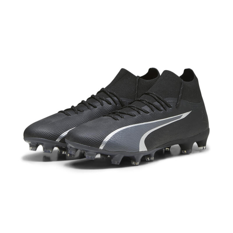 Chaussures de football ULTRA PRO FG/AG PUMA Black Asphalt Gray