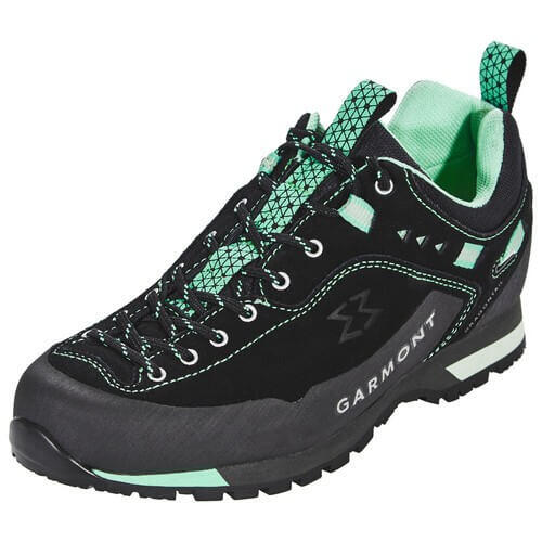 Wandelschoenen voor dames Dragontail LT WMS Cat A Zwart - Lichtgroen