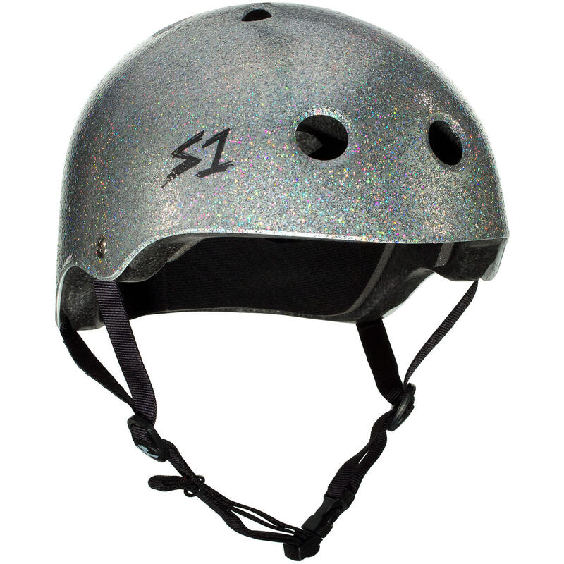 Helm S-One V2 Lifer Silver Glitter