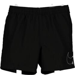 Nike Split Logo Lap 4" Volley Short Black Boys