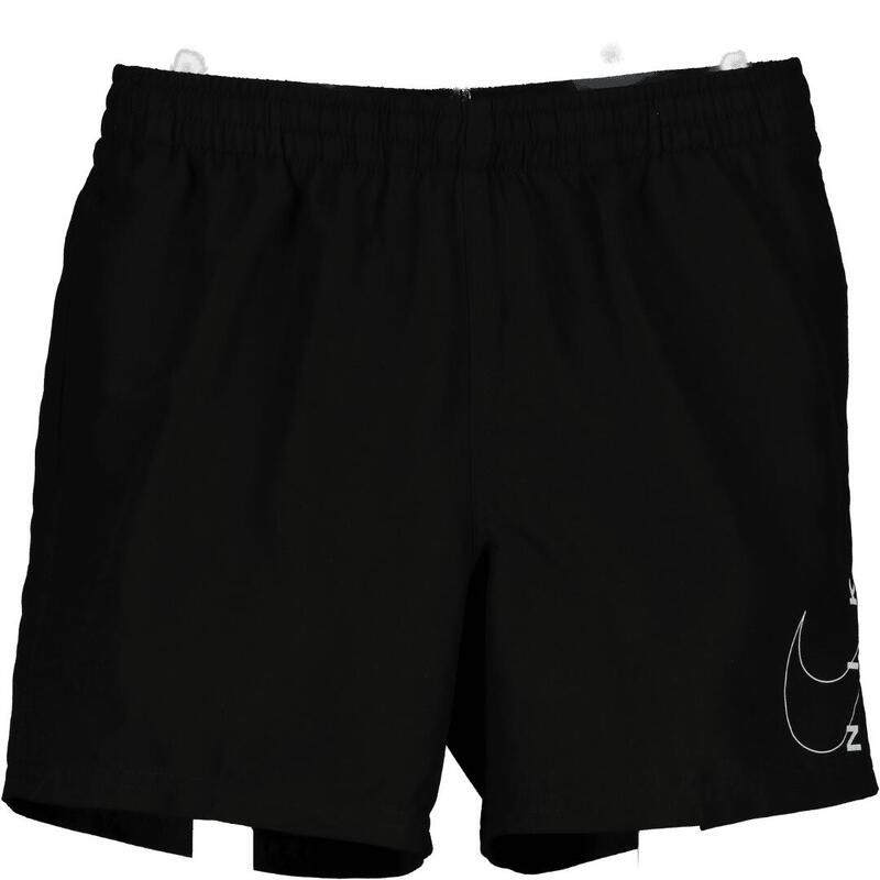 Nike Split Logo Short de volley 4" Noir Garçons