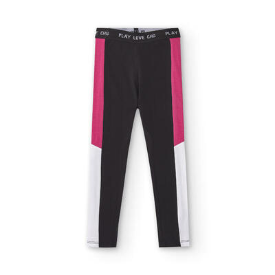 Charanga Mallas leggings de niña negro CHG