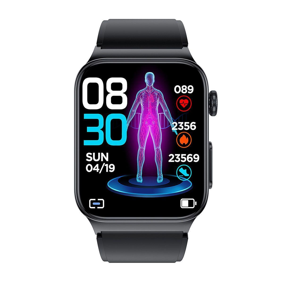 WATCHMARK Reloj inteligente Multideporte Watchmark Cardio One Silicona negro