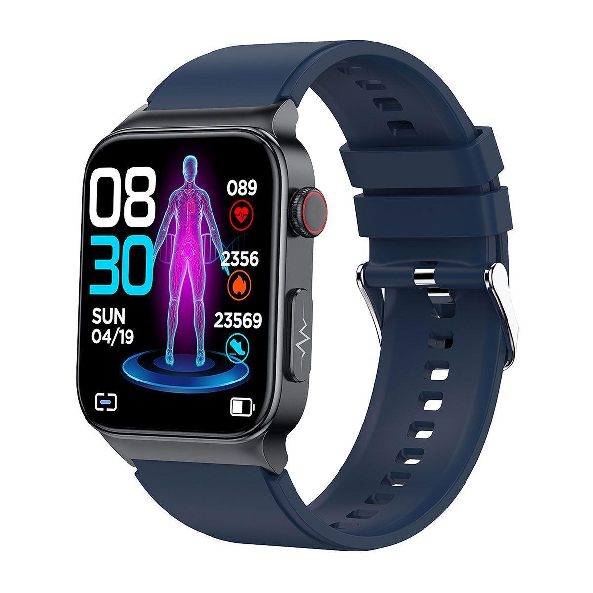 Relógio Smartwatch Cardio One Azul 2/6