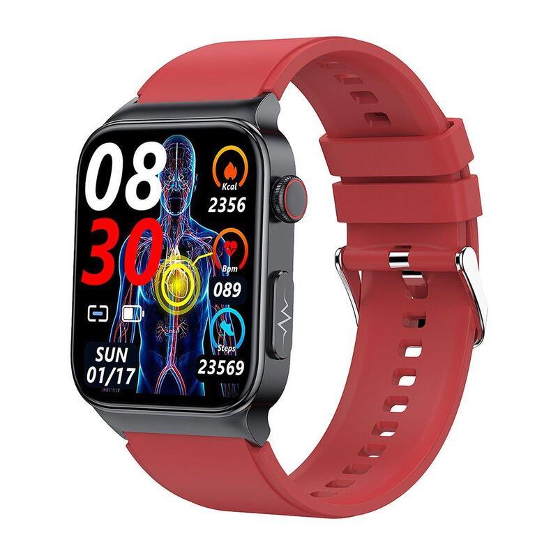 Smartwatch Cardio One Rot