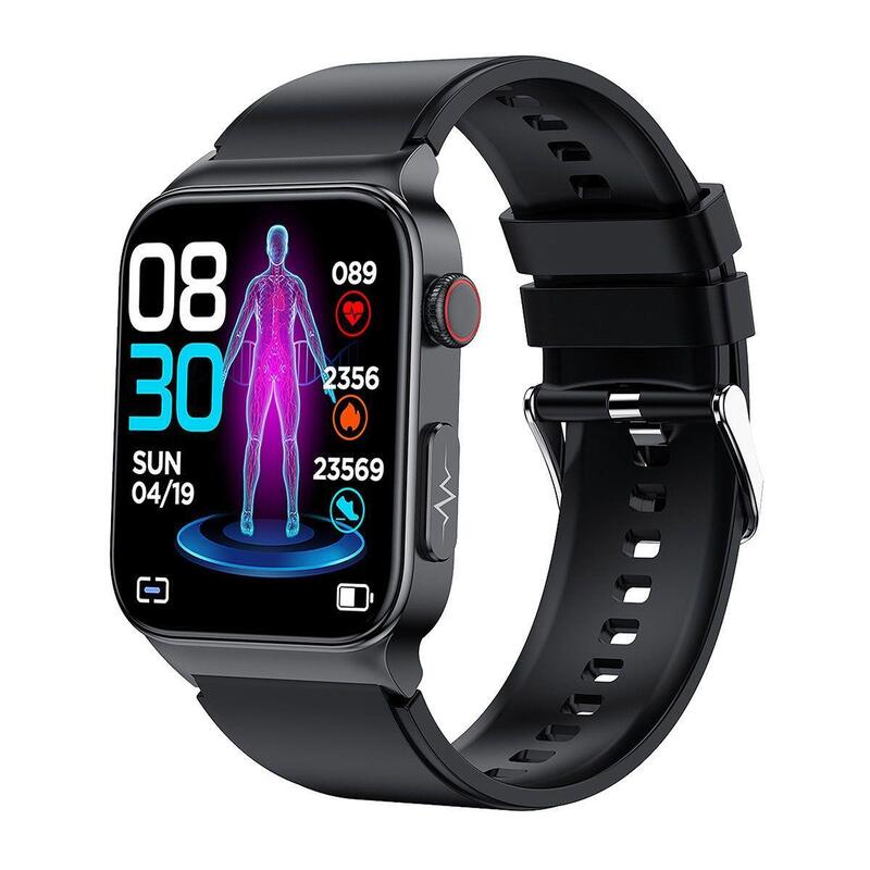 Smartwatch Cardio One Nero Silicone