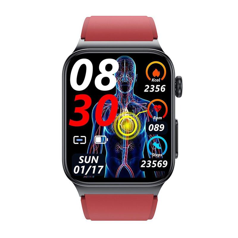 Relógio Smartwatch Cardio One Vermelho