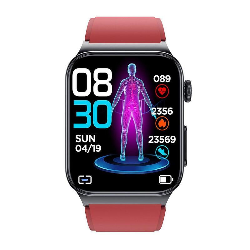 Reloj inteligente Multideporte Watchmark Cardio One Rojo