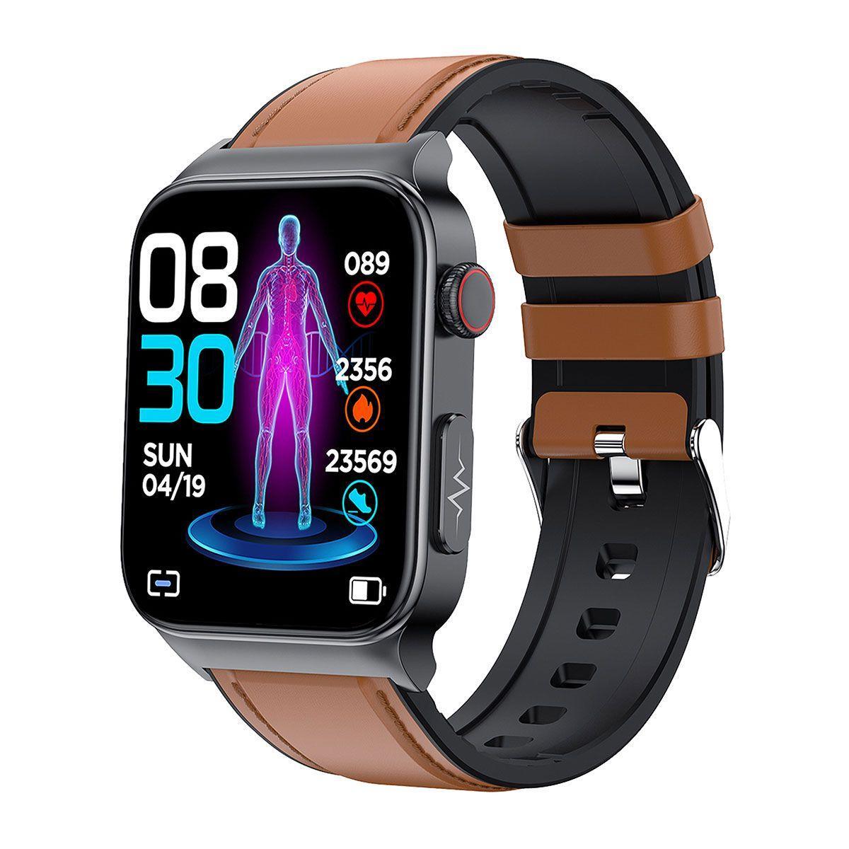 Smartwatch Cardio One Marrone 2/6