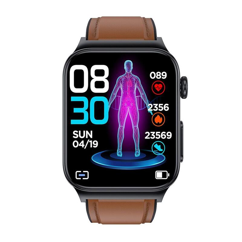 Smartwatch Cardio One Marron