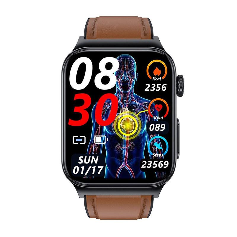 Relógio Smartwatch Cardio One Castanho
