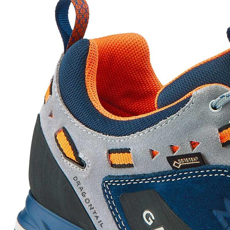 Wandelschoenen unisex Dragontail MNT GTXr Cat A - Blauw-Oranje