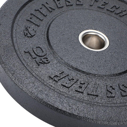 Discos Fitness Tech - Negro - Discos Olímpicos 15 kg