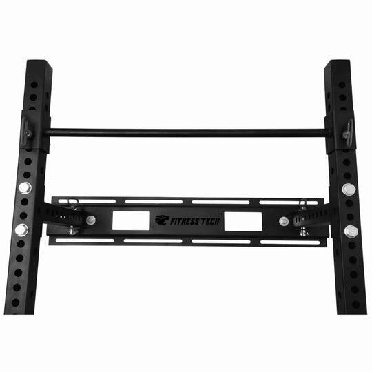 Rack Musculación Plegable de Pared Fitness Tech Sentadillas