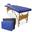 Table de massage pliante 186x60 Appui-têteHauteur réglable Portable En bois