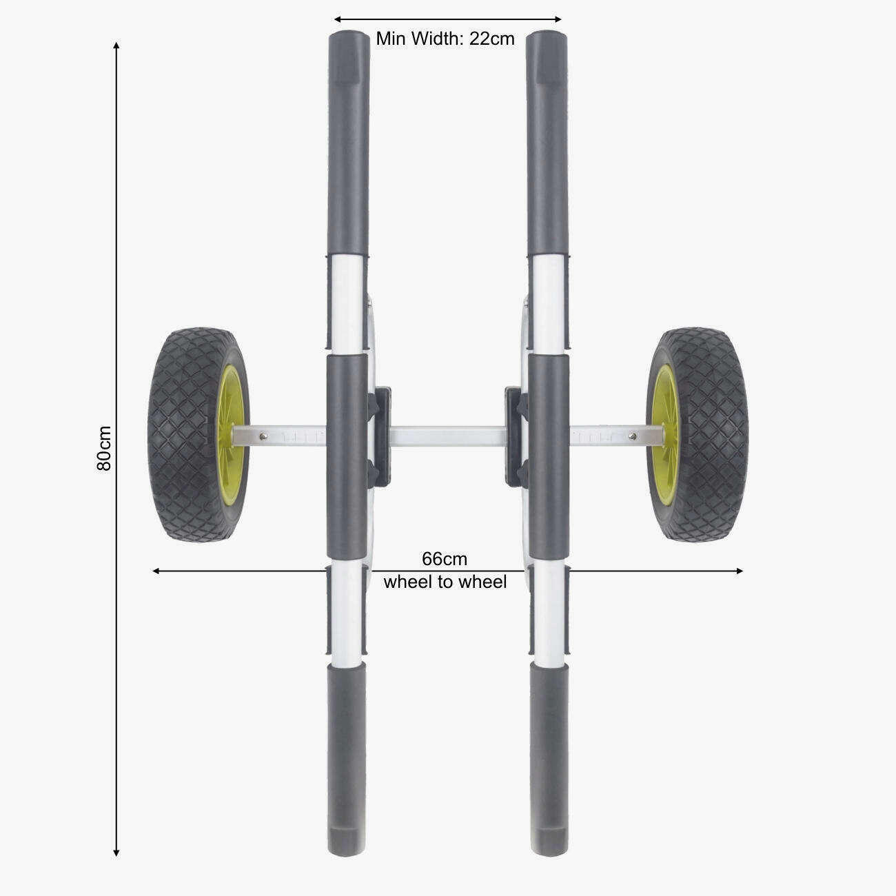 Lomo Model D Heavy Duty Kayak Trolley 5/8