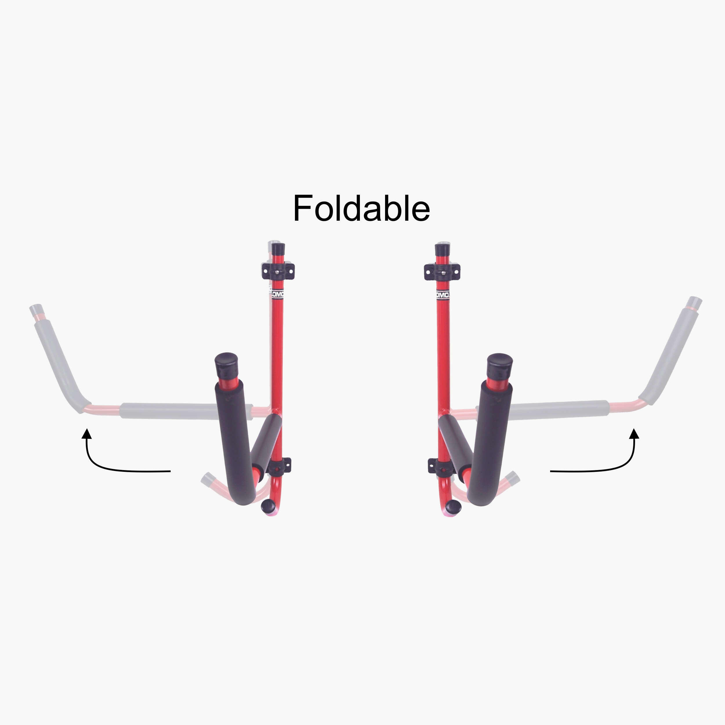 Lomo Folding Kayak Wall Rack - Red 5/5