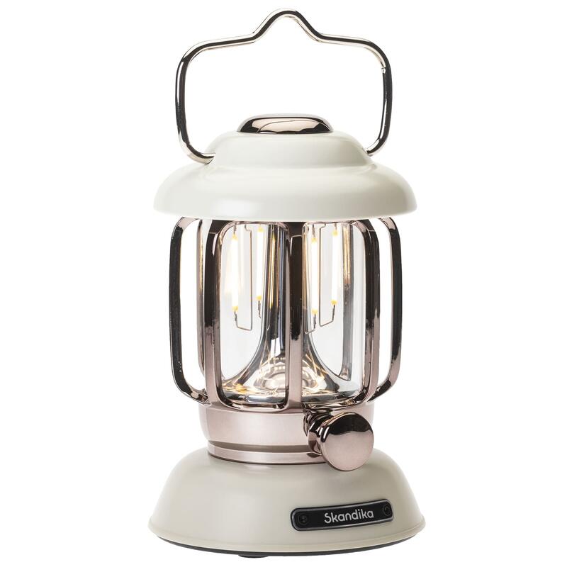 Lampe lanterne de camping LED Forsol - Rechargeable USB - rétro - 350 lumens