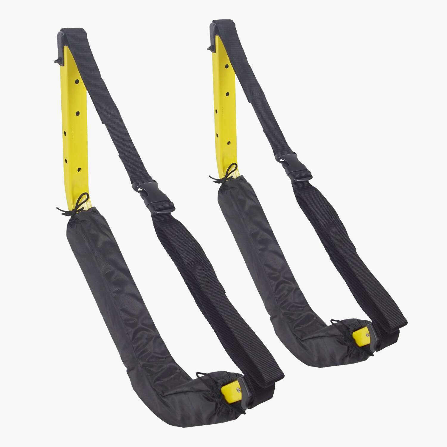 Lomo Deluxe Kayak Wall Rack - Yellow 1/5