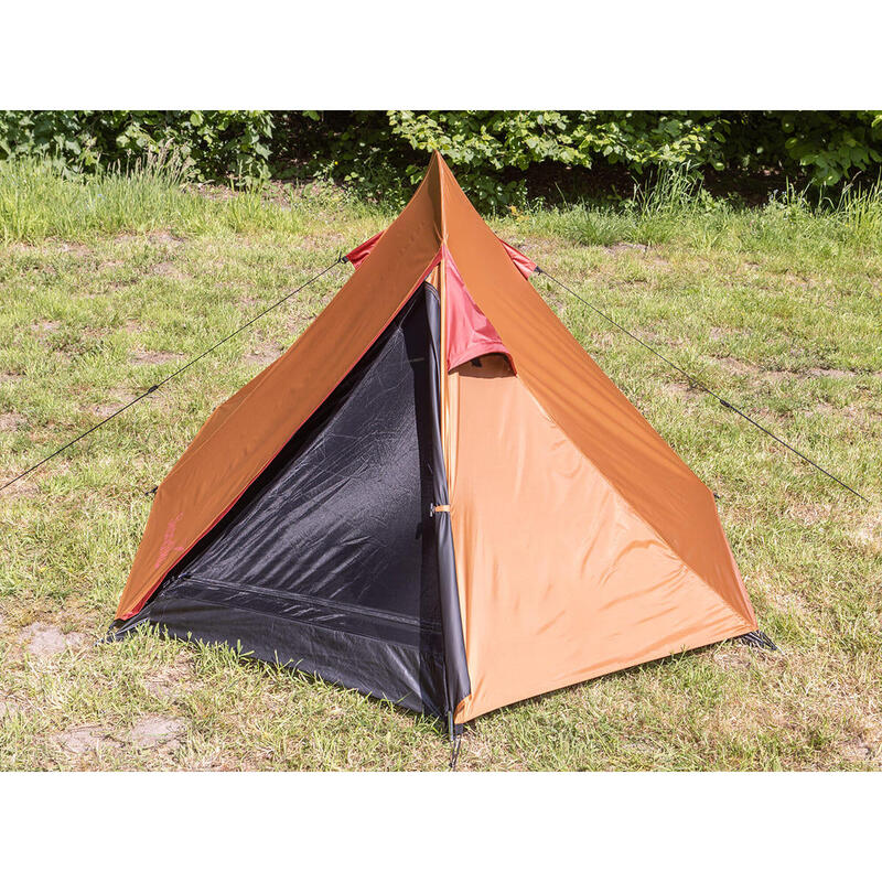 Trekking tent Hemus Sleeper Recycled - 2 pers. tunneltent - donkere slaapcabine