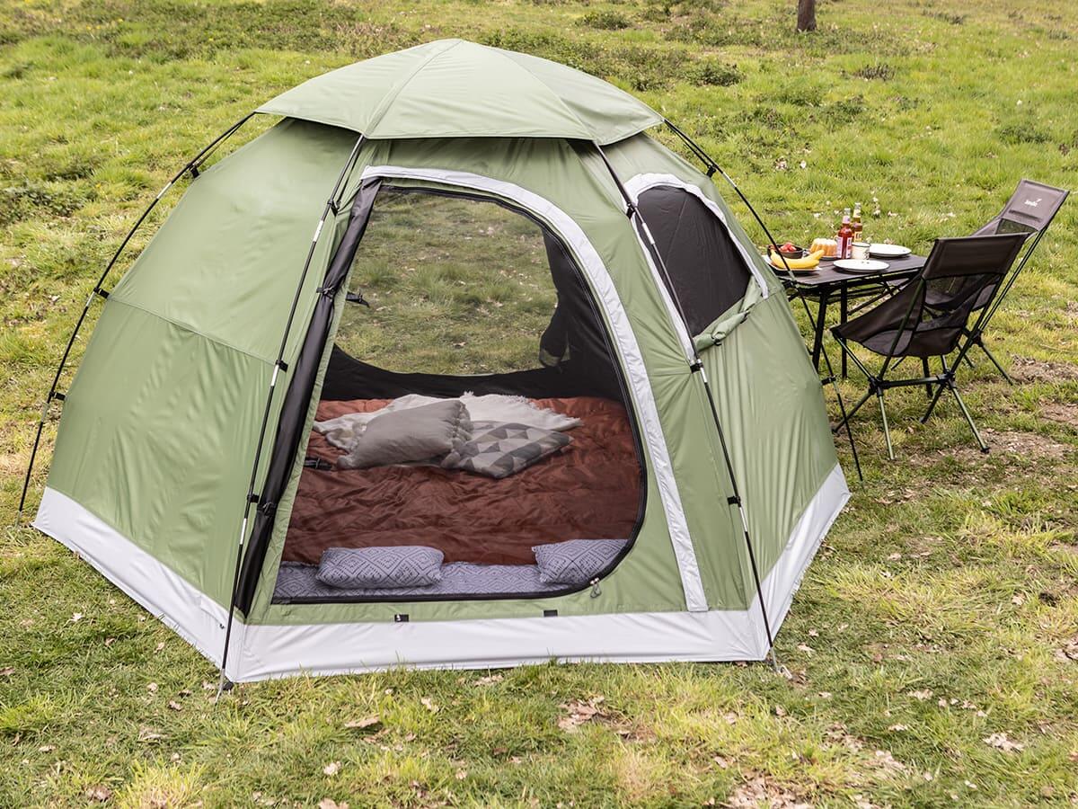 Tente dôme Namsos Sleeper - Camping - 2 personnes - Sol cousu - double portes 3/9
