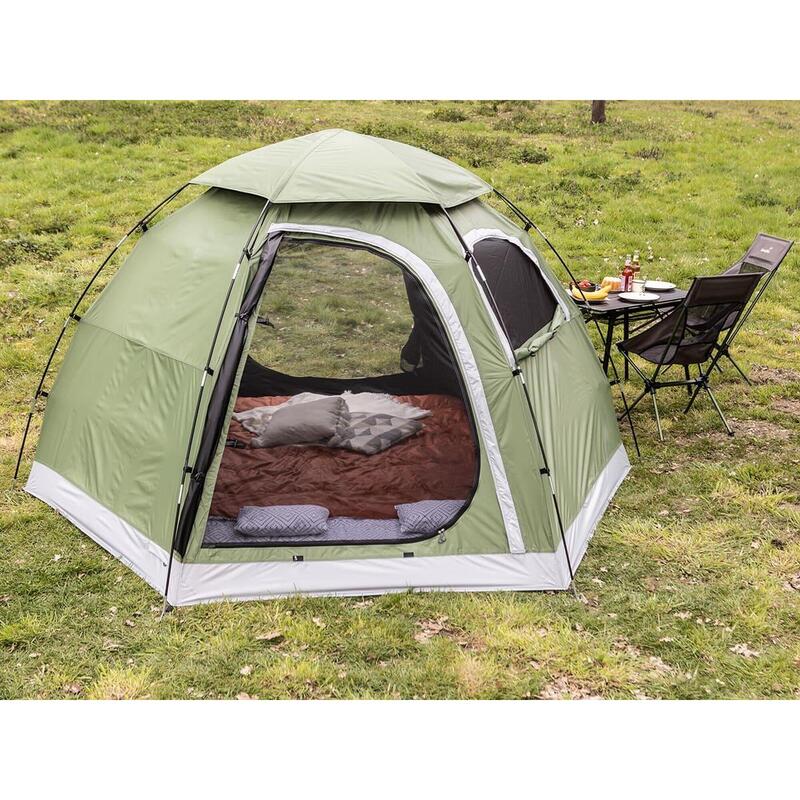 Koepeltent Namsos Sleeper - Camoing - Tent voor 2 personen, ingenaaide tentvloer