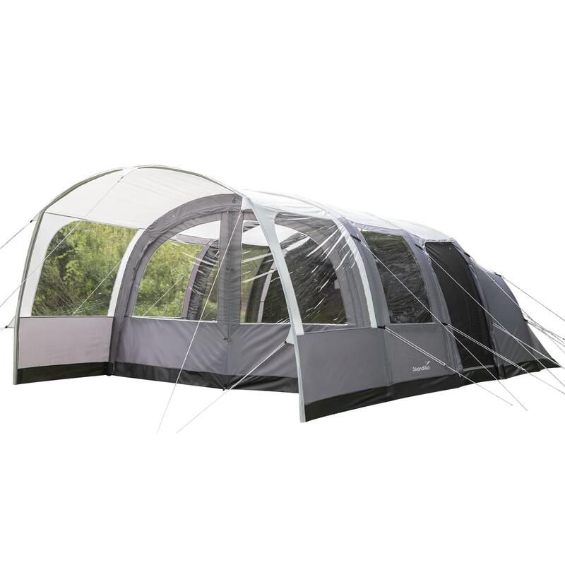 Tenda da campeggio familiare gonfiabile per 6 persone - Timola 6 Air - tettoia