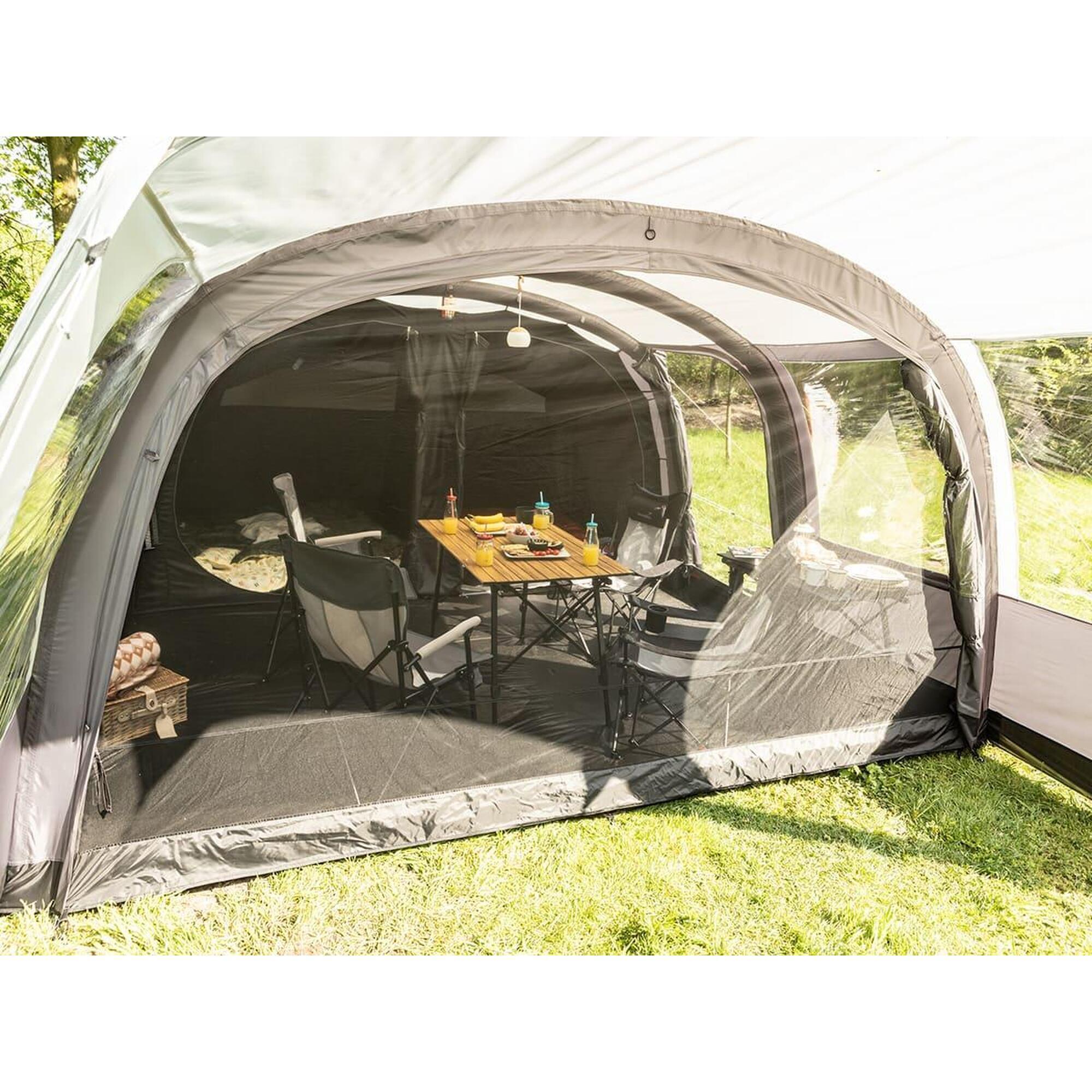 Tente Gonflable Timola 6 Air - Camping - 6 Pers, 1 cabine sombre, pompe incluse 3/8