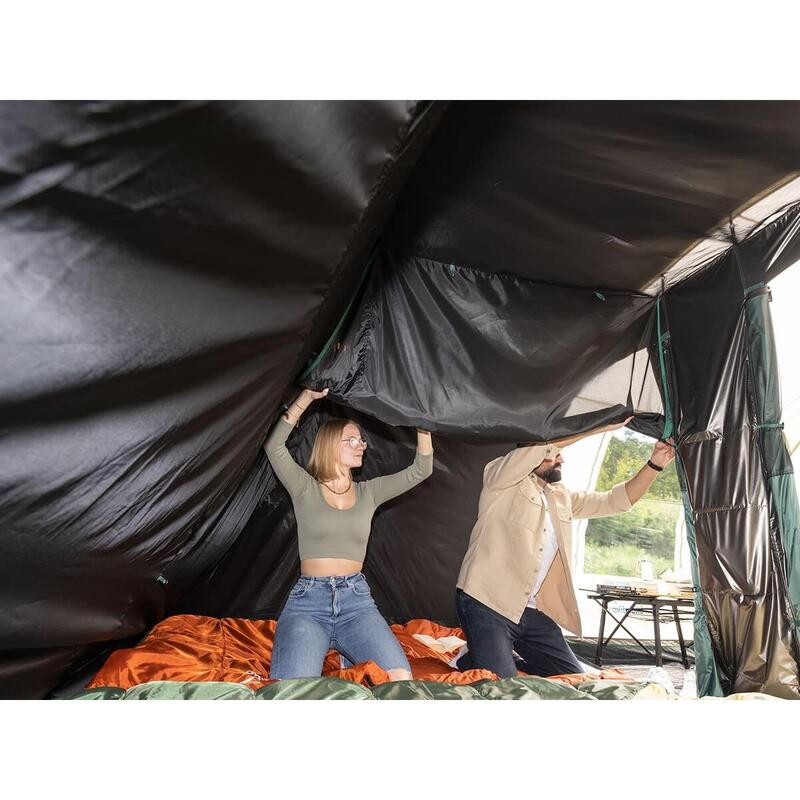 Tenda de campismo túnel familiar - Hafslo 5 Sleeper Protect - para 5 pessoas