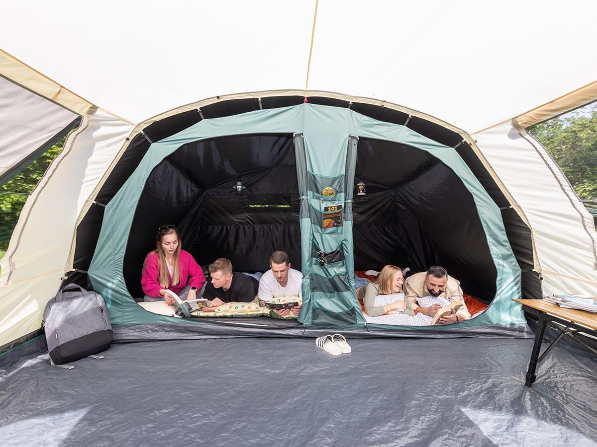 Tunneltent Hafslo 5 Sleeper Protect - Camping - 5 pers - ingenaaide tentvloer 4/8