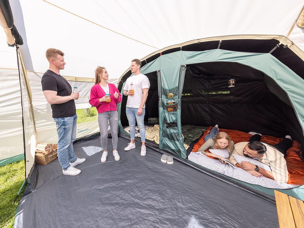 Tunneltent Hafslo 5 Sleeper Protect - Camping - 5 pers - ingenaaide tentvloer 2/8