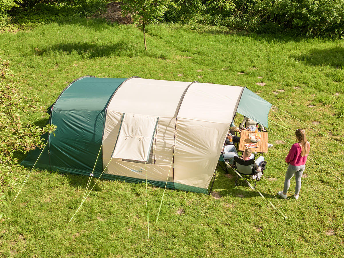 Tunneltent Hafslo 5 Sleeper Protect - Camping - 5 pers - ingenaaide tentvloer 6/8