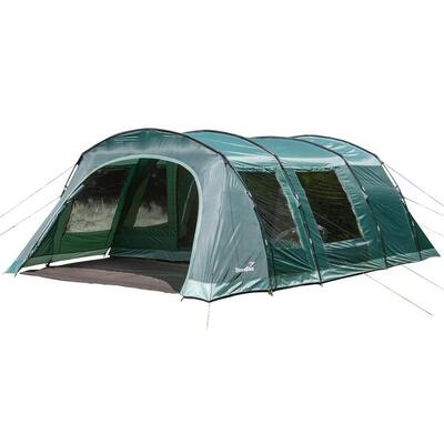 Tunneltent kaupanga 6 protect - kampeertent - 6 personen - donkere slaapcabine