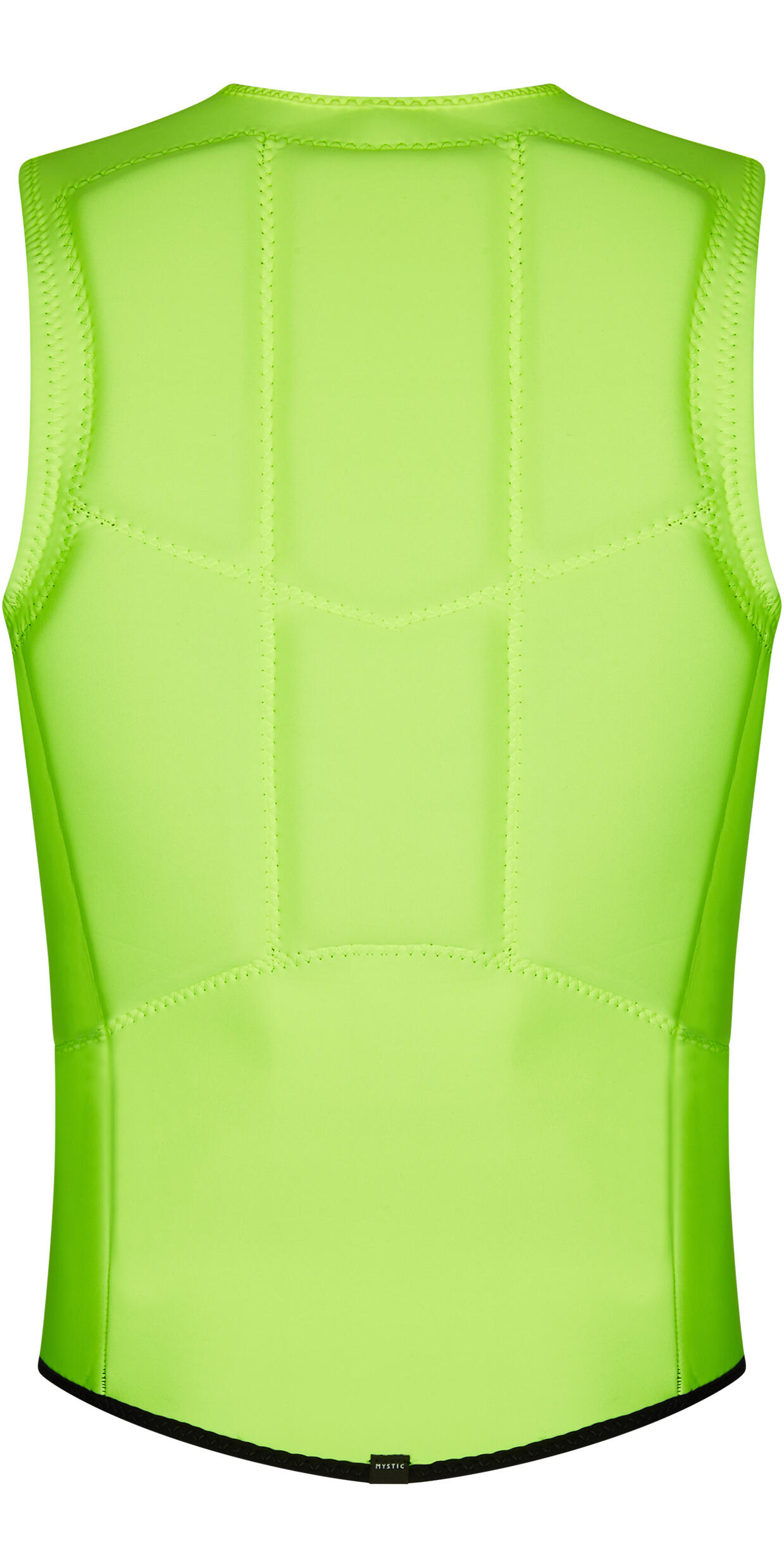 Mystic Mens Star Front Zip Impact Vest - Flash Yellow 2/4