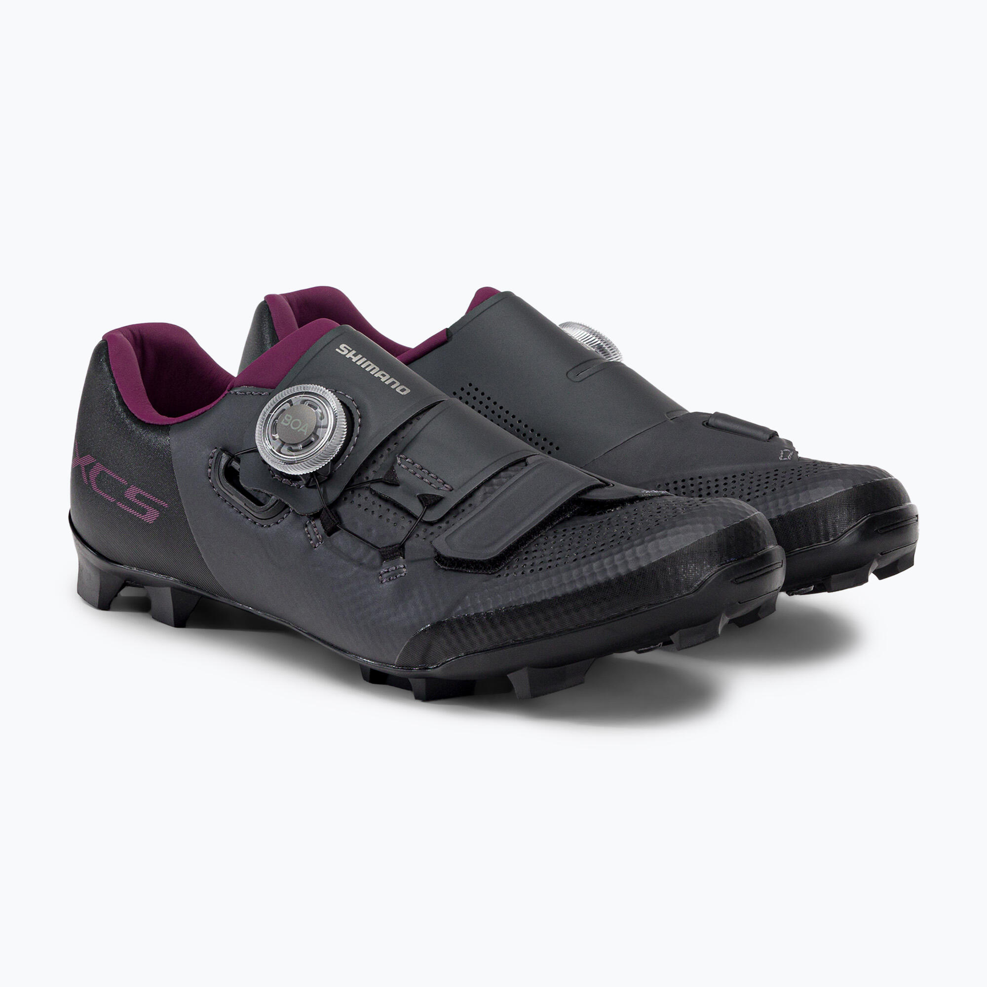 MTB - Fietsschoenen SH-XC502, Vrouw Grijs 4/5