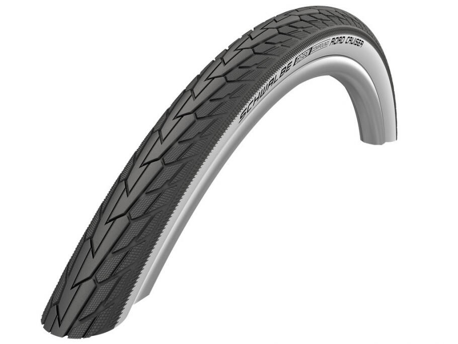 SCHWALBE Schwalbe ROAD CRUISER 27.5 x 1.4 Whitewall Tyre