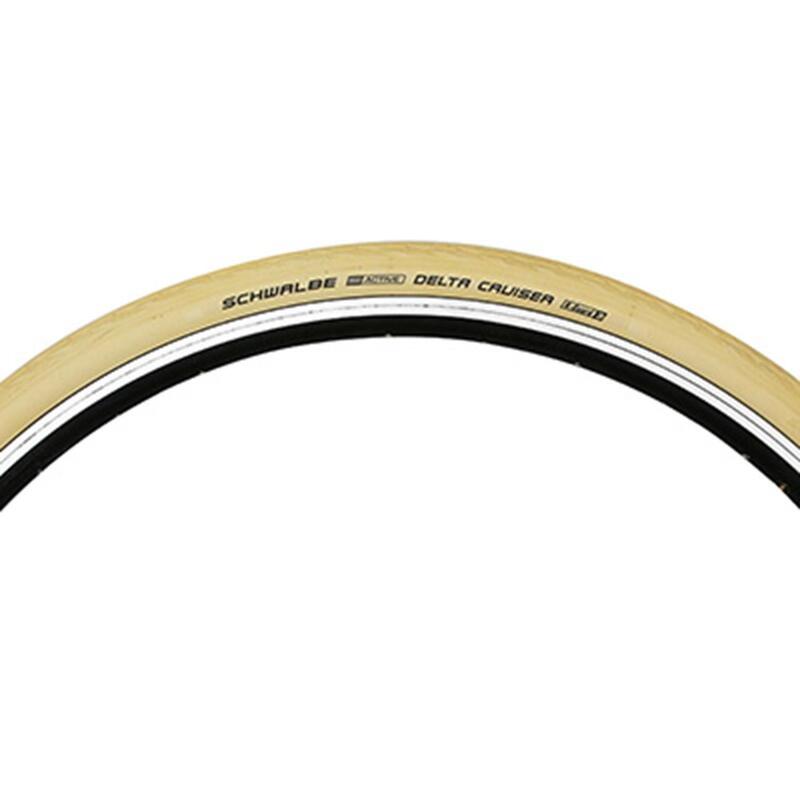 Pneu vtc/urbain 700 x 35 Schwalbe delta cruiser creme tr (35-622)