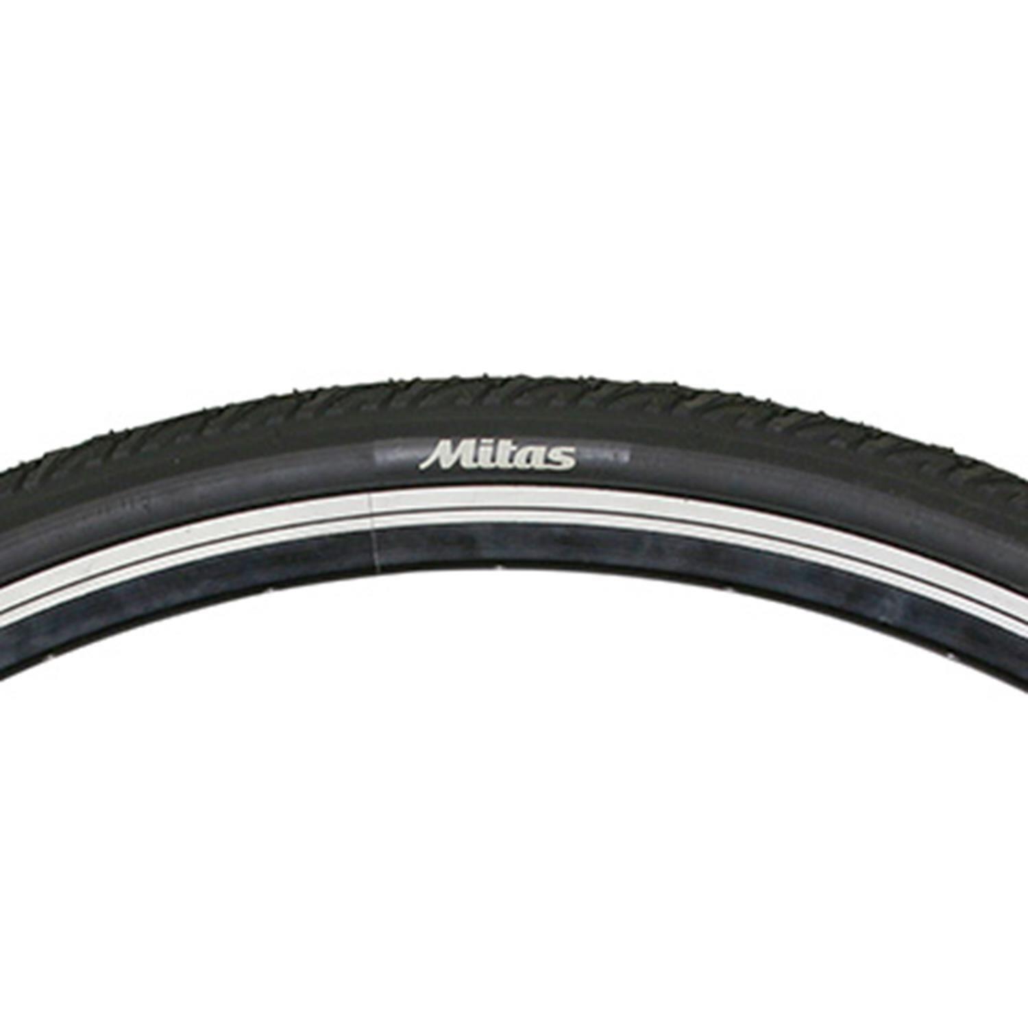 Pneu city 650 x 40b mitas hook noir tr 26 x 1 1 2 40 584 MITAS Decathlon