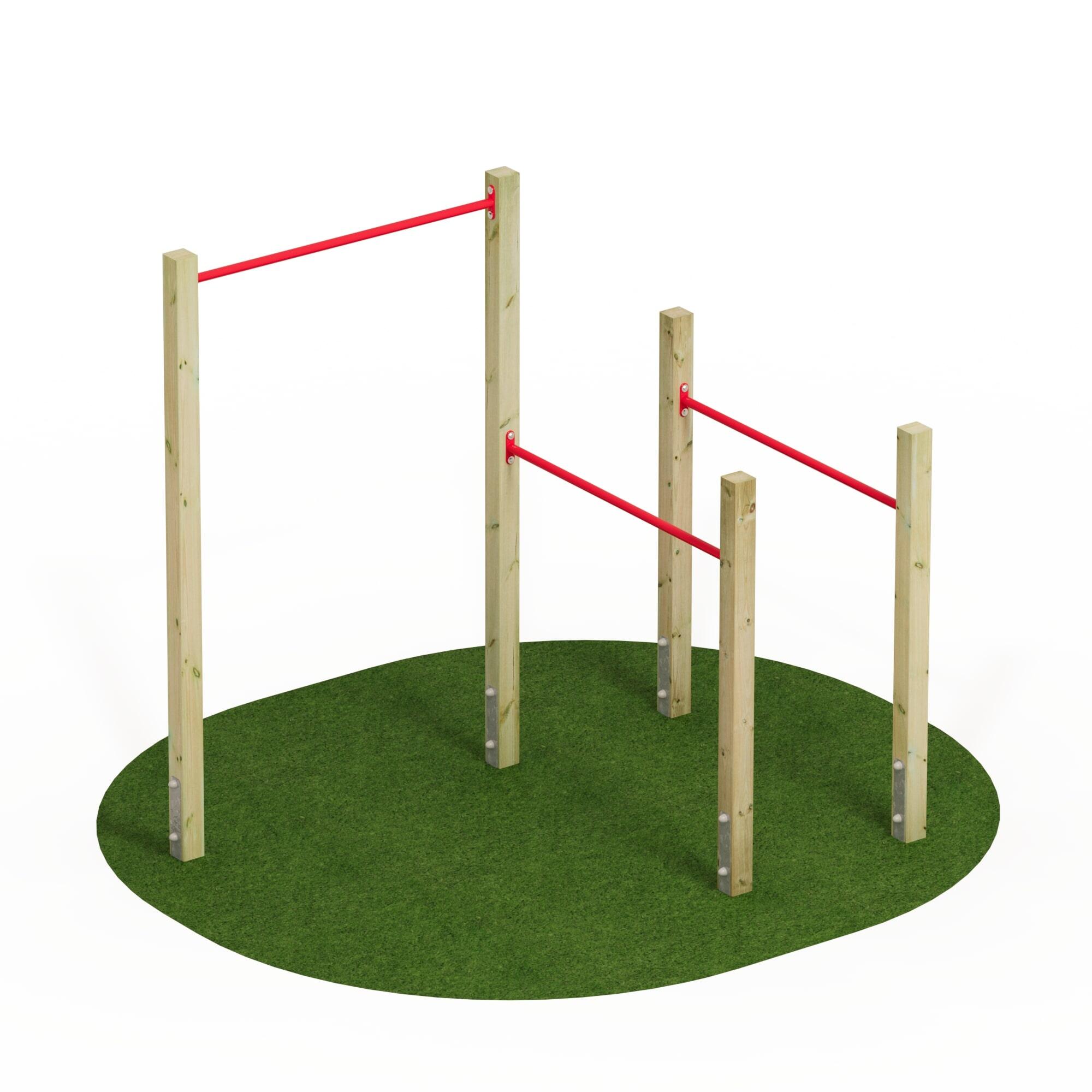 FIT Base 505 – Appareil de fitness d'extérieur 4/5