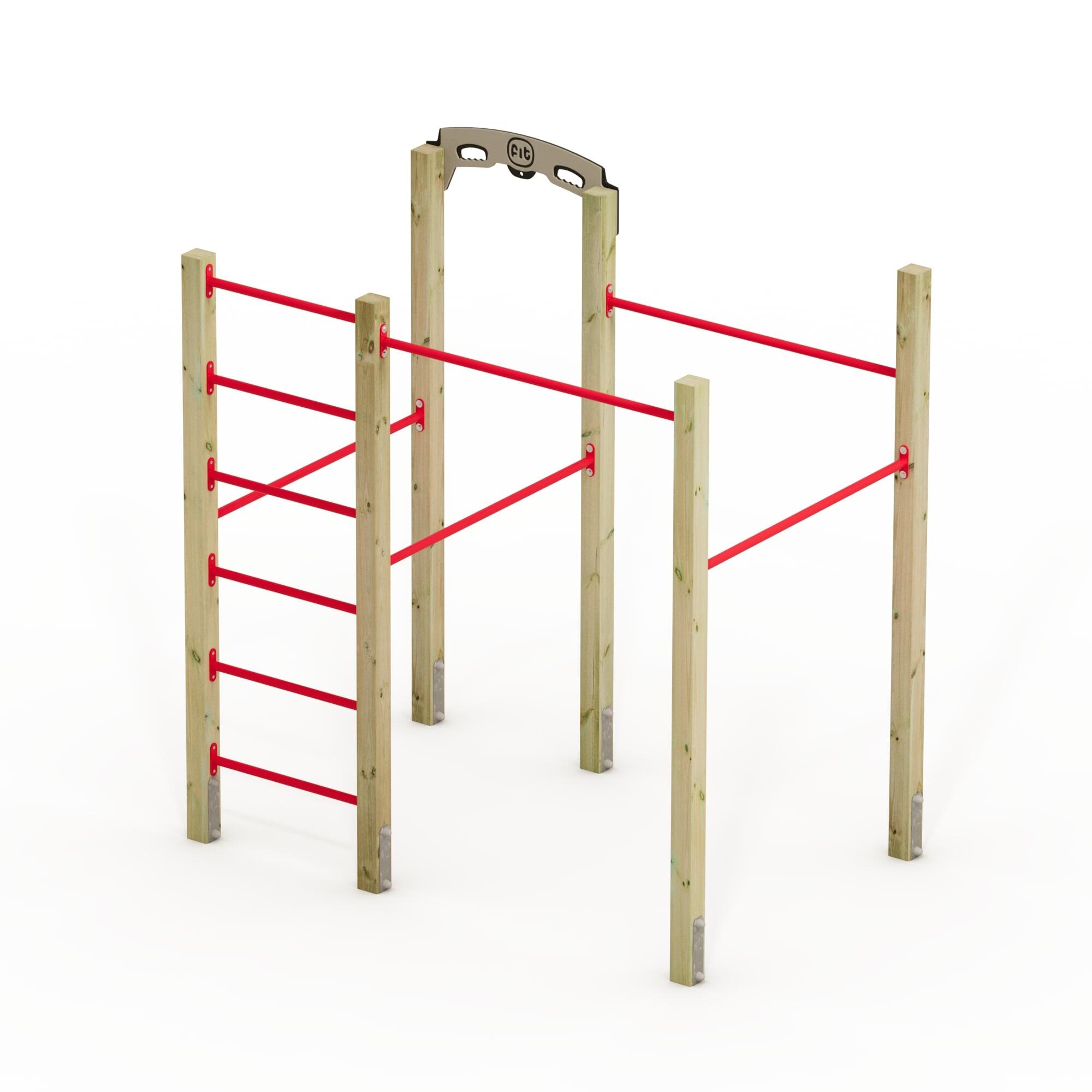 FIT Base 615 – Appareil de fitness d'extérieur 3/6