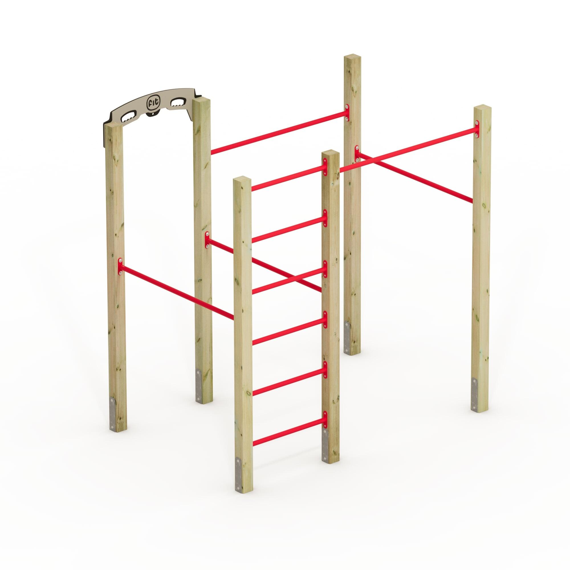 FIT Base 615 – Appareil de fitness d'extérieur 2/6