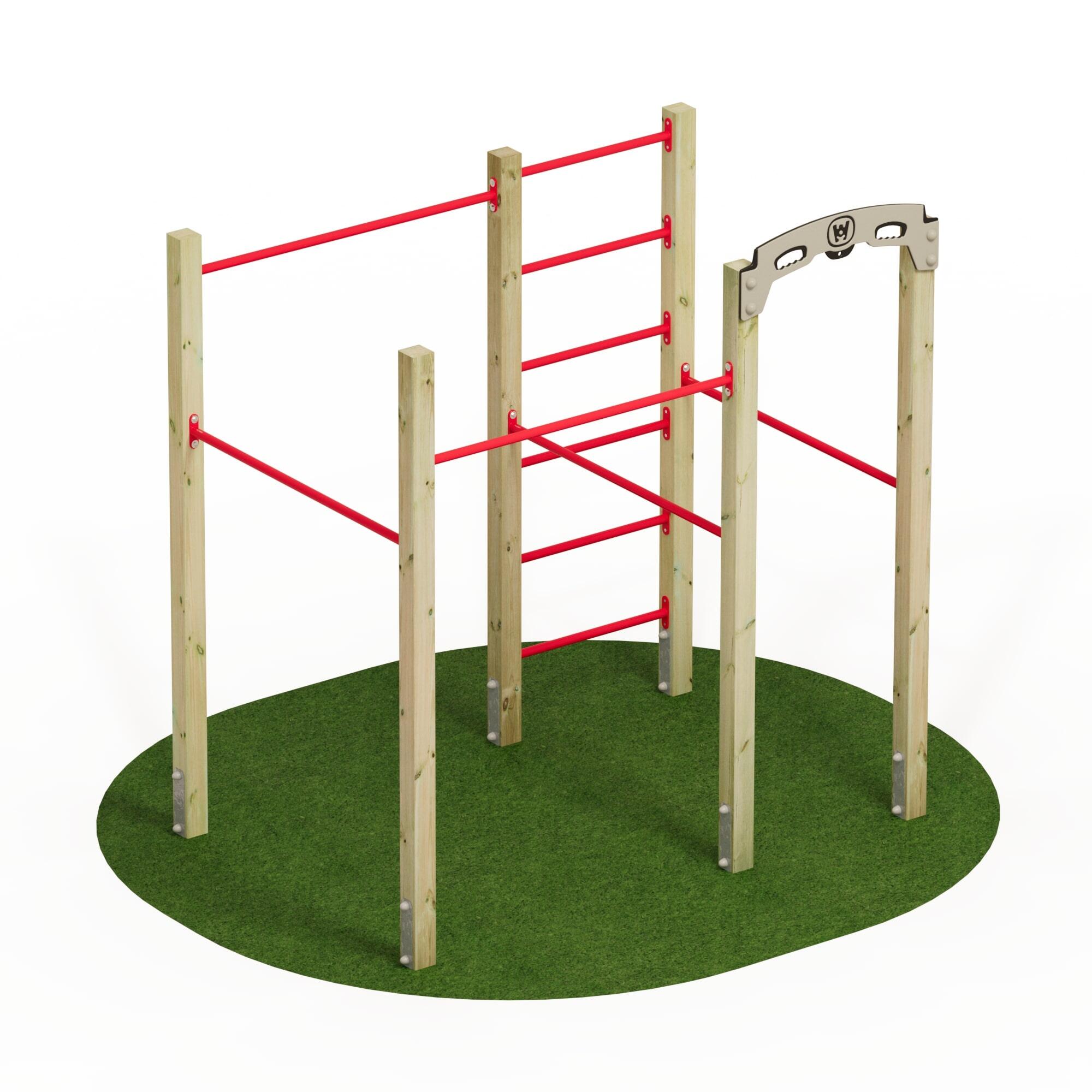 FIT Base 615 – Appareil de fitness d'extérieur 4/6