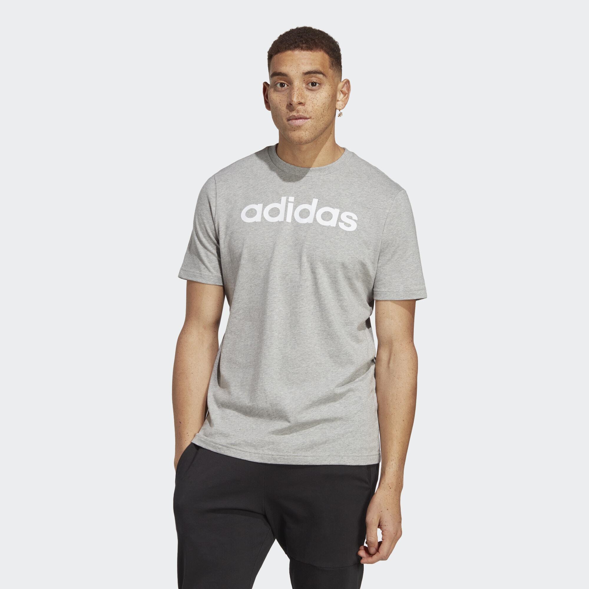 T-shirt Essentials Single Jersey Linear Embroidered Logo |  Adidas