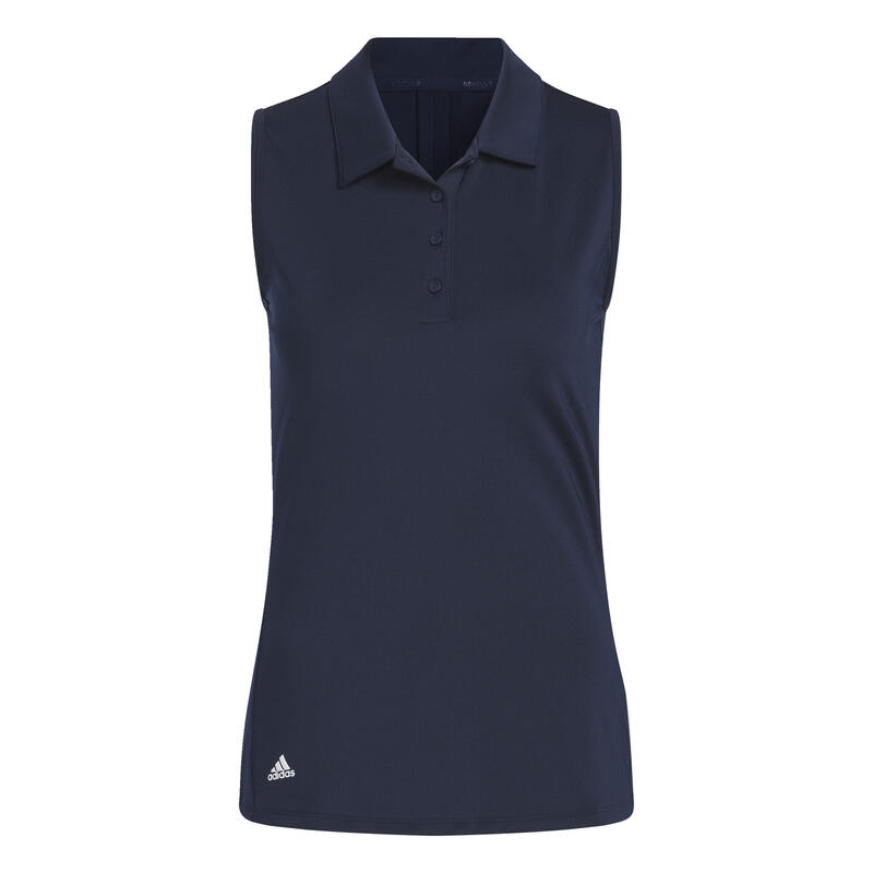 Ultimate365 Solid Sleeveless Poloshirt