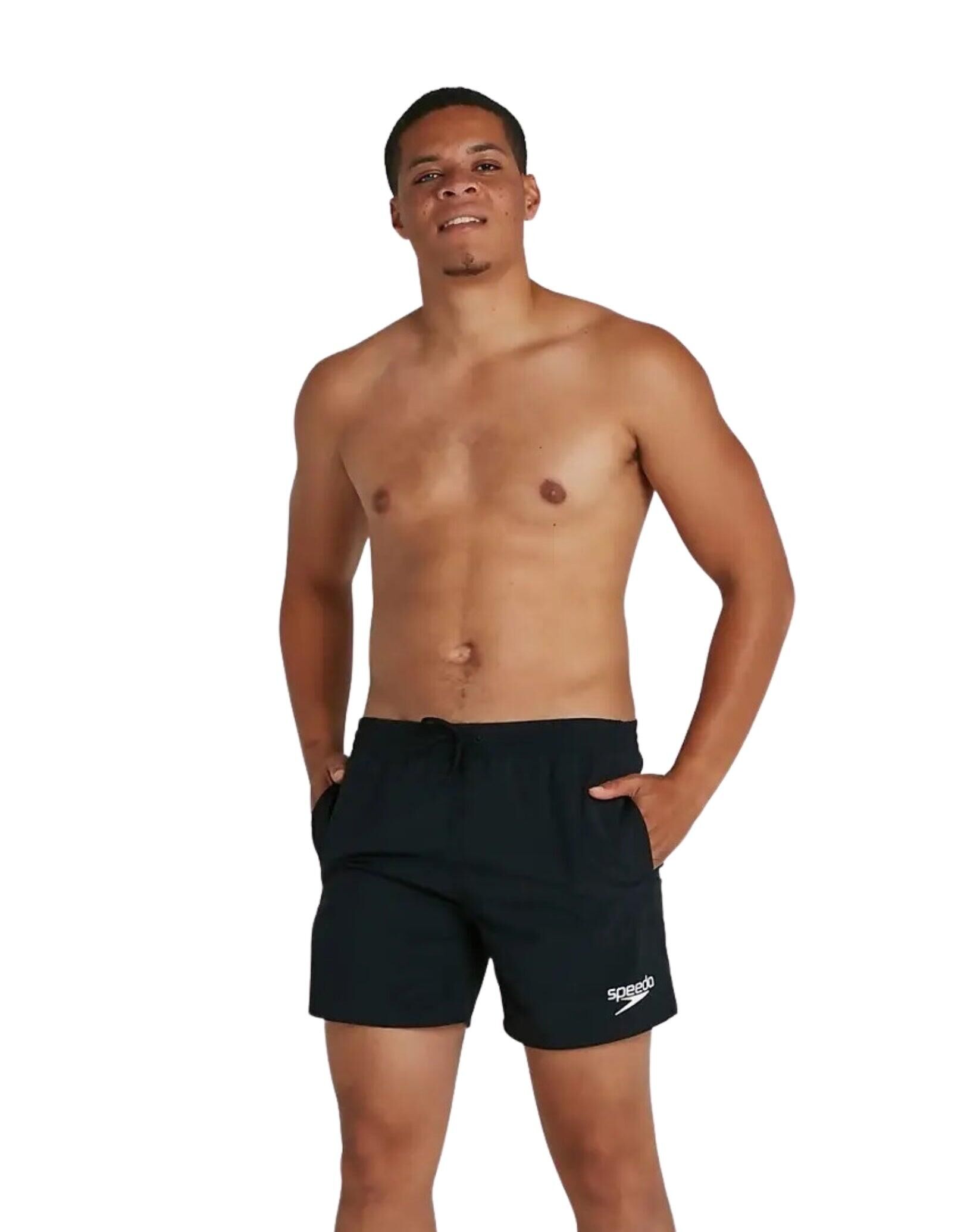 SPEEDO Speedo Essentials Plus 16" Watershorts - Plus Size - Black