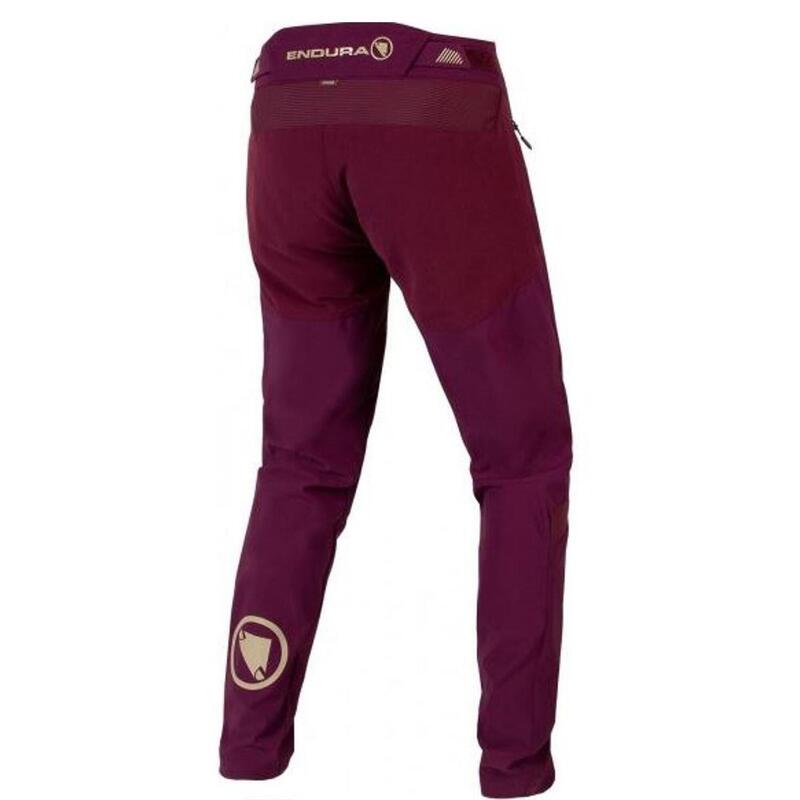 Endura Herren MT500 Burner Fahrradhose Aubergine