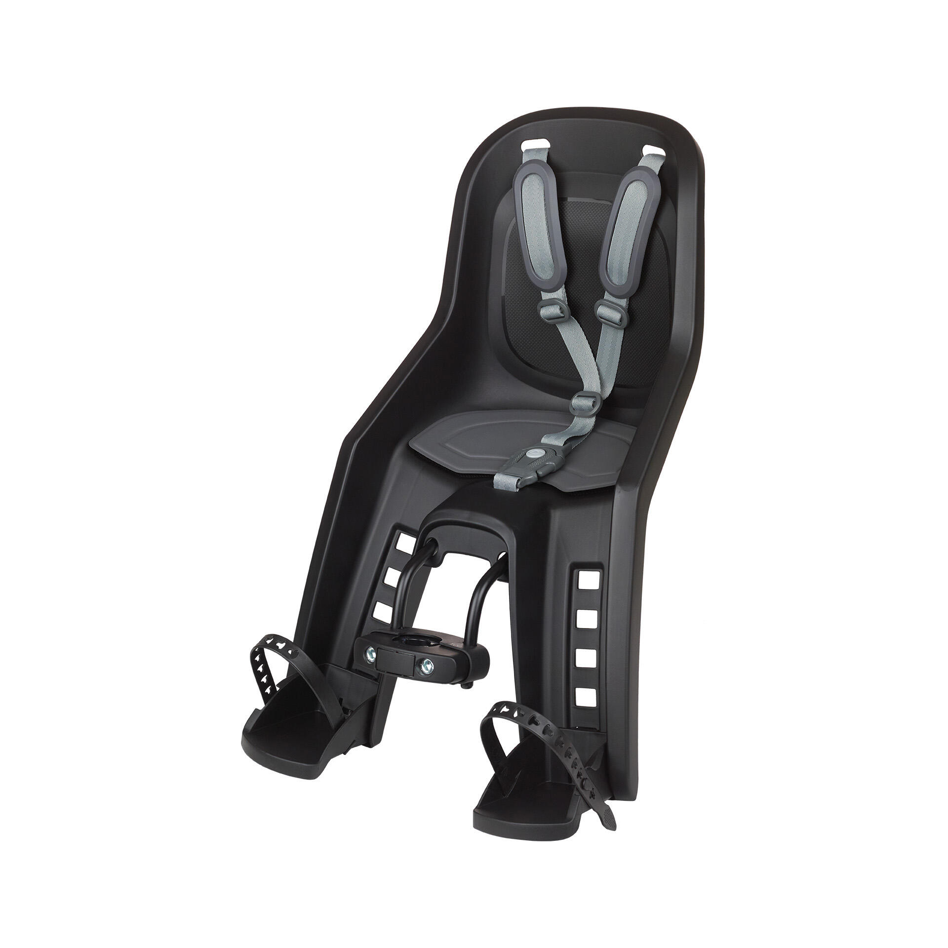 POLISPORT MOVE Seggiolino Anteriore Da Bicicletta Per Bambini Bubbly Mini Evo Nero / Grigio