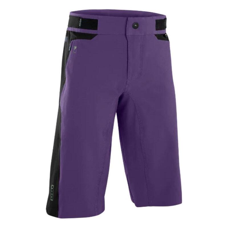 ION Herren MTB Shorts Scrub Amp BAT dark purple