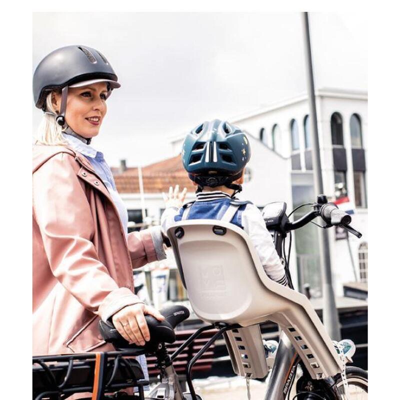 Cadeira Bicicleta Fixação Frontal ao Quadro Bubbly Mini Plus Preto